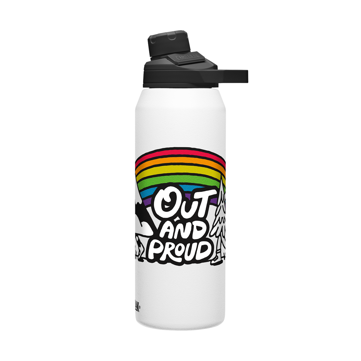 chute-mag-32-oz-water-bottle-insulated-stainless-steel-plus-cleanup-kit-pride-collection-limited-edition-i3 xhvxlhasbo